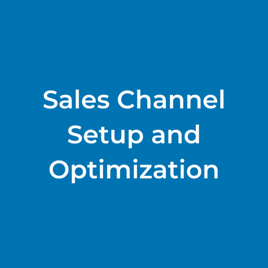 Sales Channel Setup and Optimization